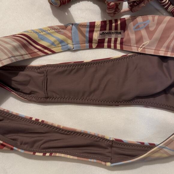 Blackbough Swim Bikini Chloe Top & Martini Bottoms in Marble Melt size S/M - Picture 8 of 8